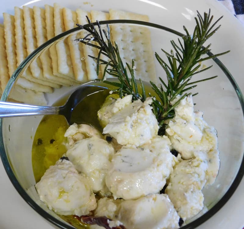 Marinated Labneh